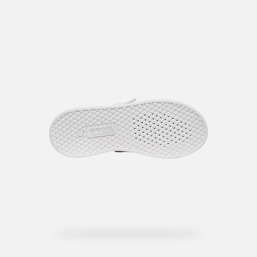 Baskets Fille J ECLYPER GIRL Blanc/Noir 7/7