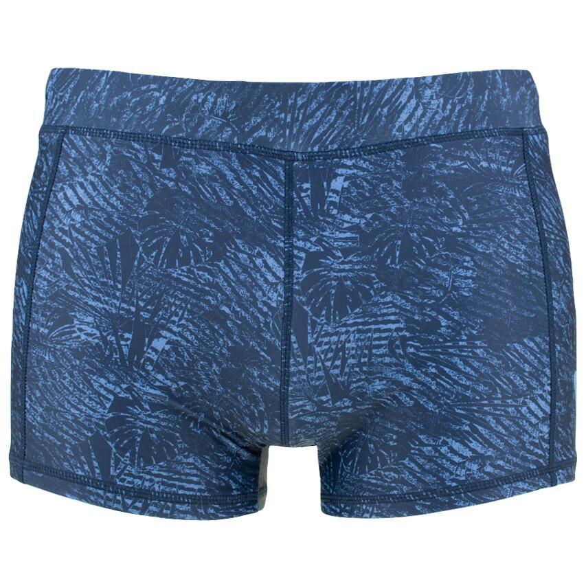 Heren Zwemboxer Samier Print Blauw 2/7