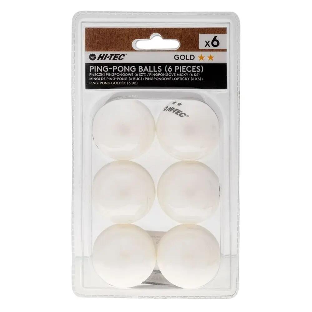 Table Tennis Balls Set (Pack of 12) (White) One Size