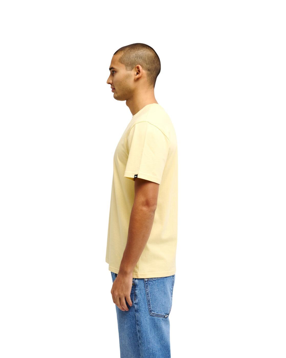 Camiseta de manga corta EV COMP LOGO Amarillo Hombre 3/4