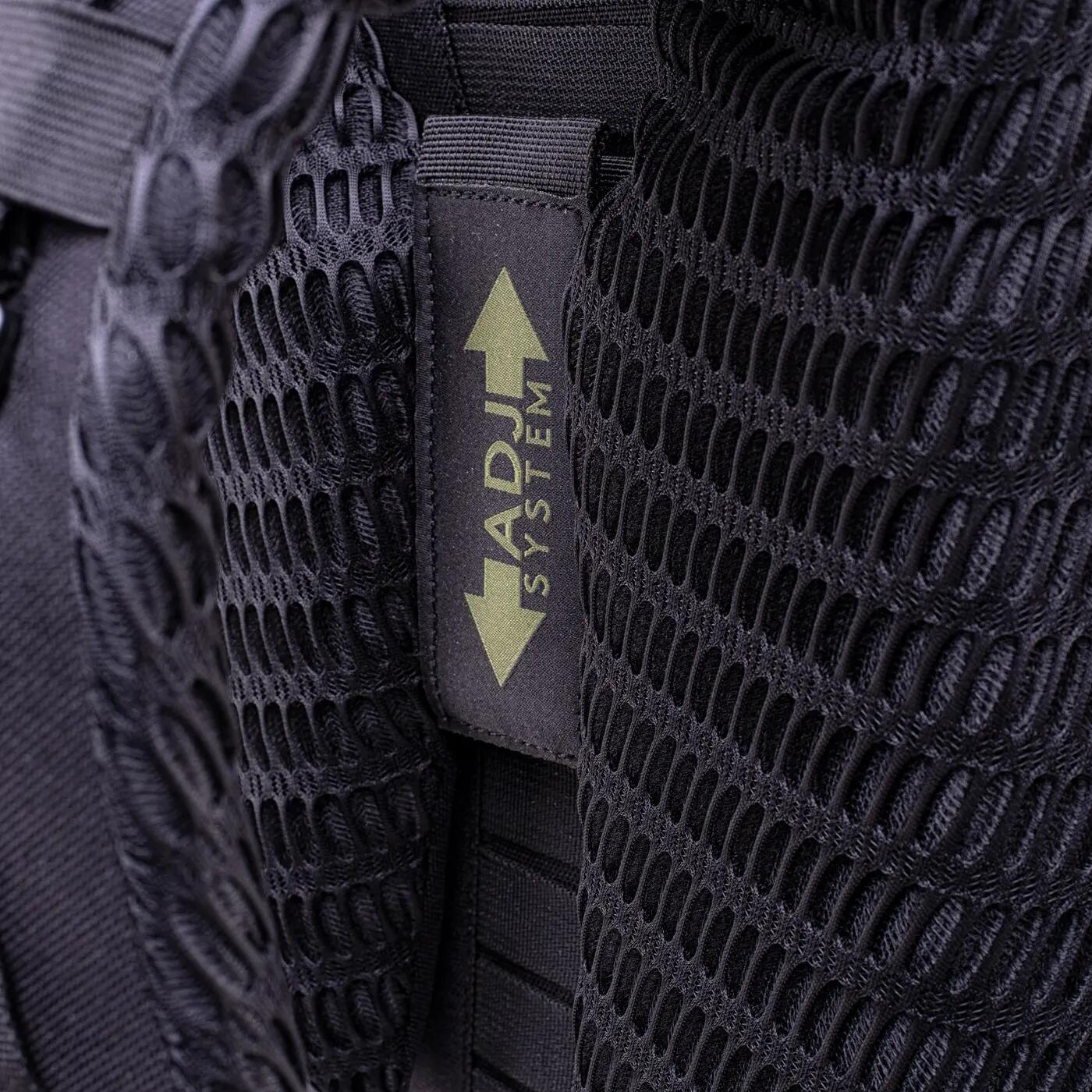 Multitask Cordura 55L rugzak (Zwart) 5/5