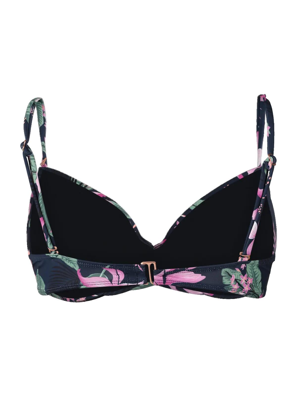 Stefana-Tropicana Dames Bikini Top Watersport Adjustable Straps Indigo Blue 2/7