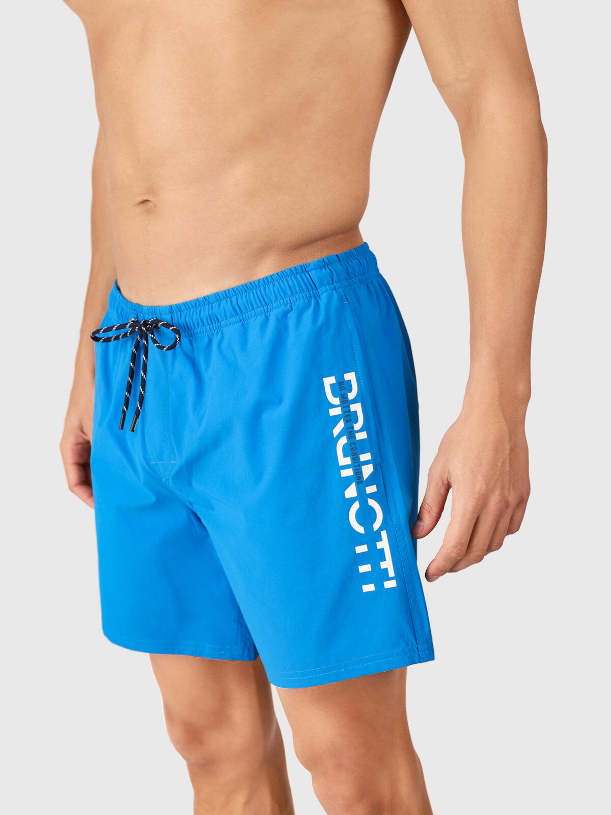Cester Heren Zwembroek Watersport 4-Way Stretch Sneldrogend Neon Blue 6/6
