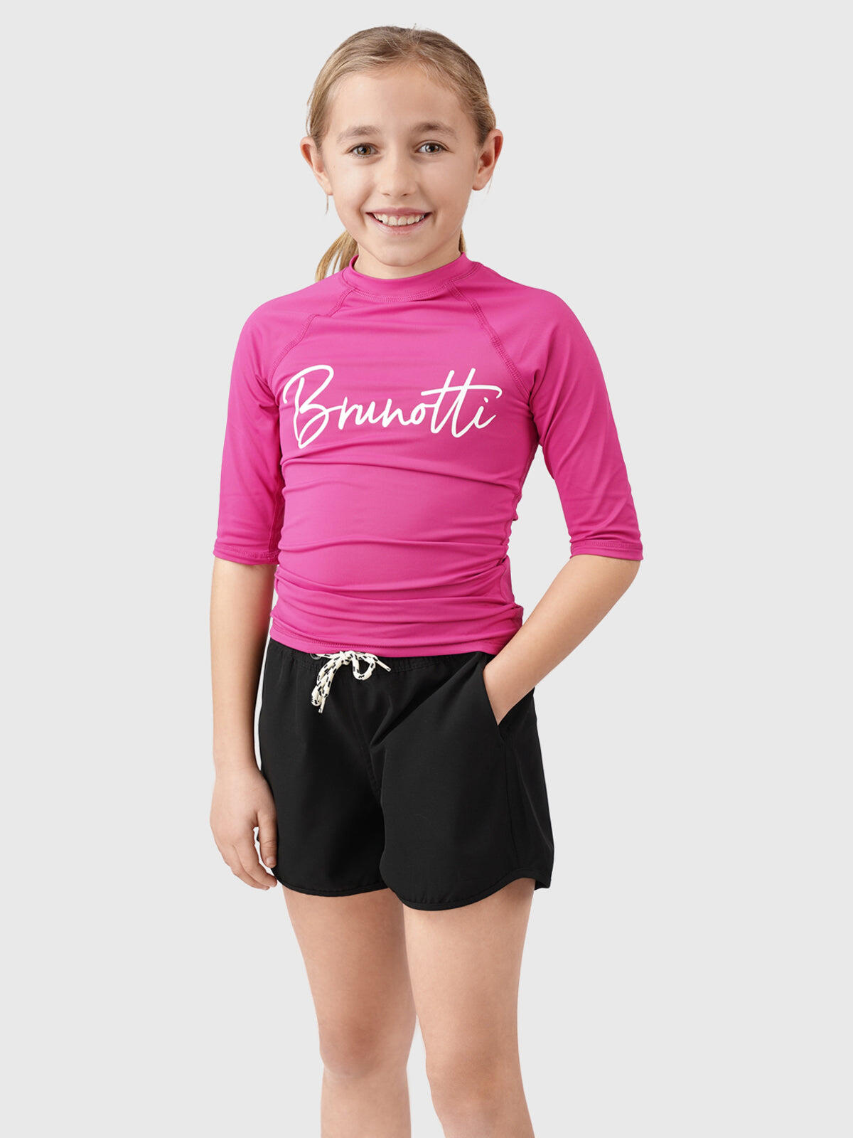 Tulya Meisjes Zwembroek Watersport Sneldrogend Black 5/6