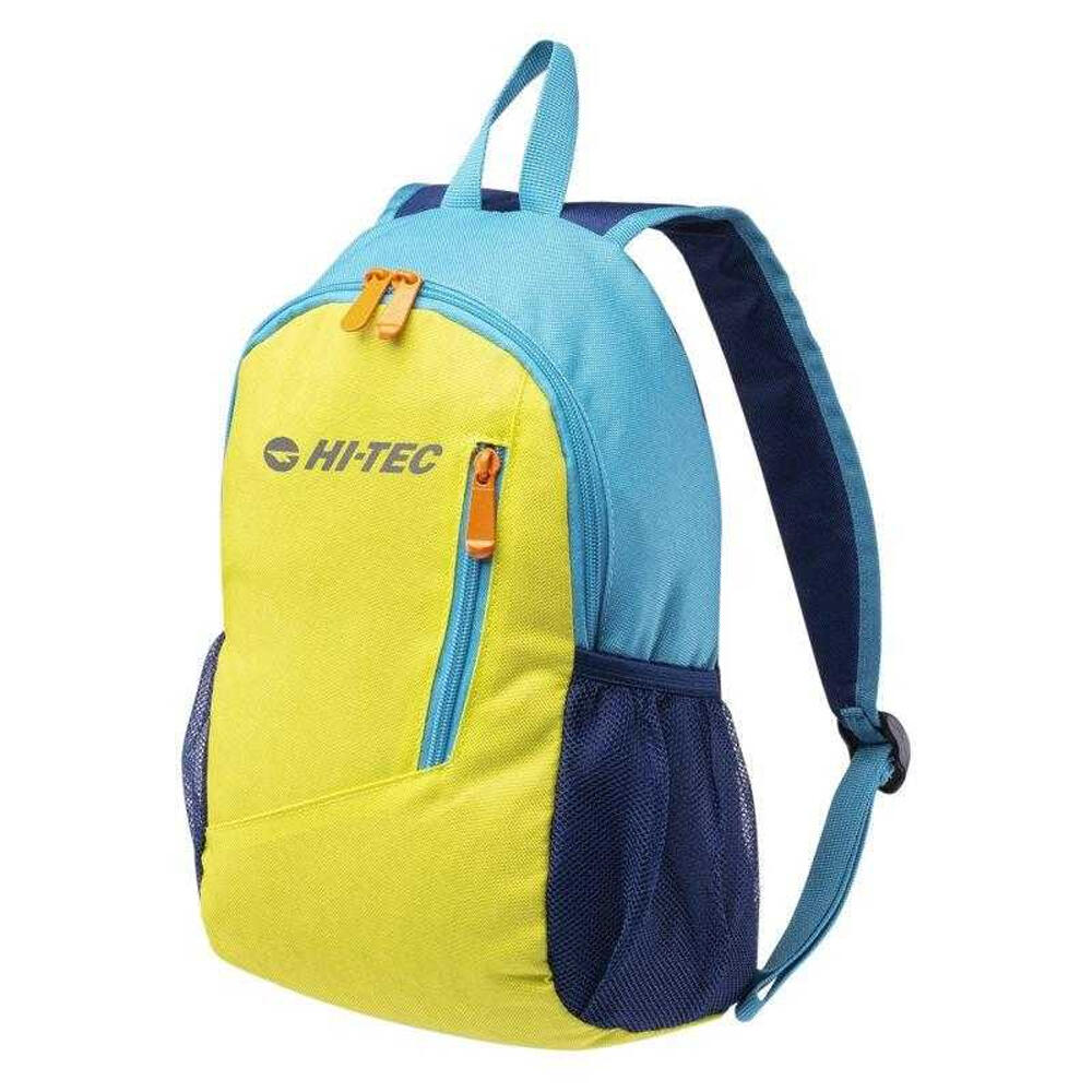 Mochila Diseño Color Sólido Simply 8L Amarillo, Azul 3/4
