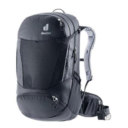 Trans Alpine" Rucksack, Radfahren, 30L Damen und Herren Schwarz
