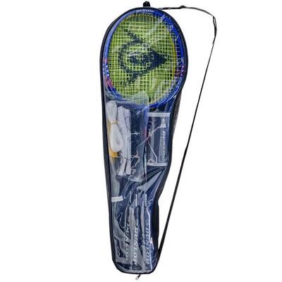 Nitro 4 badmintonset (geel/blauw) einheitsgröße