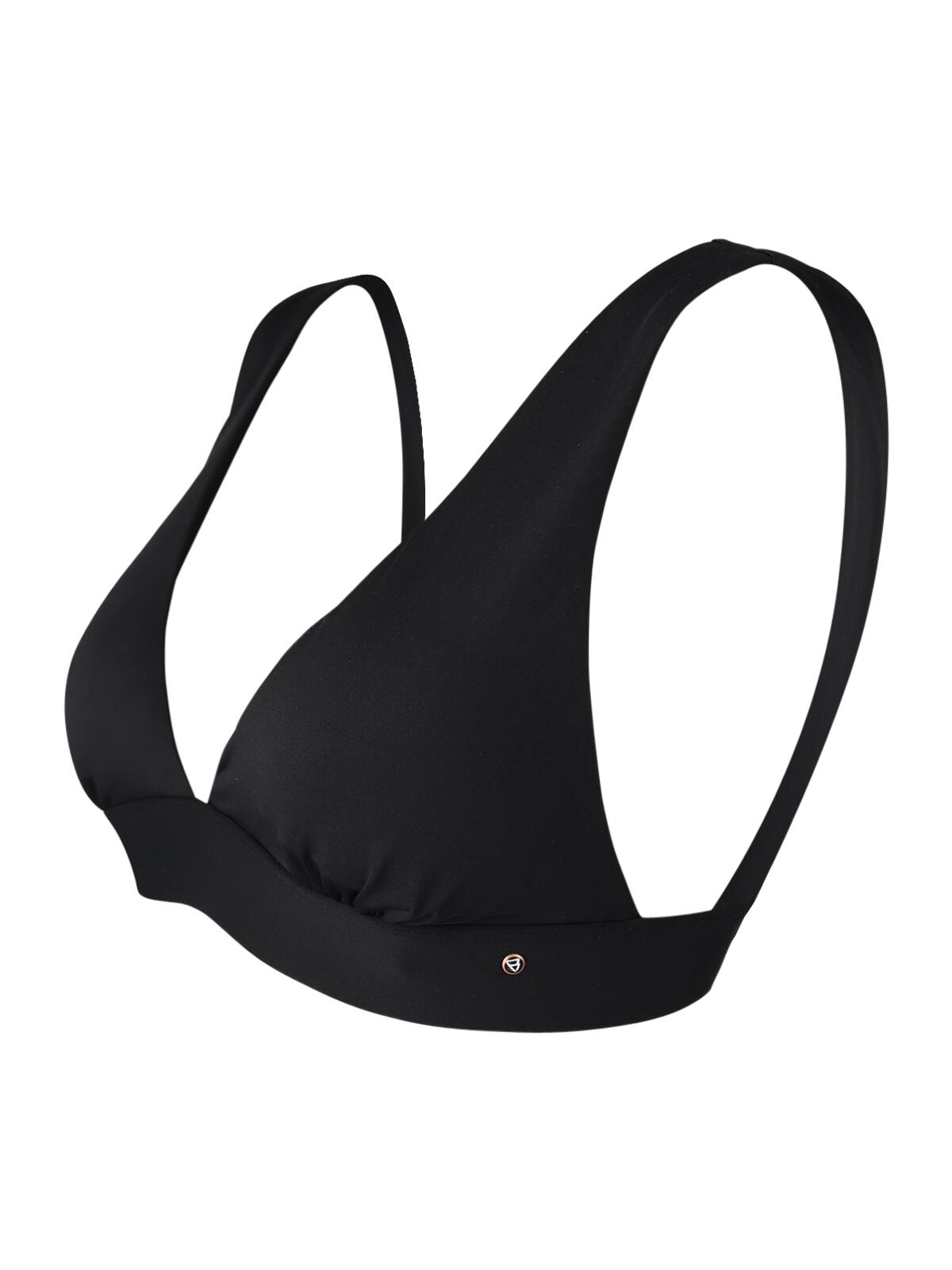 Forte Dames Bikini Top Watersport Regular Fit Black 3/6