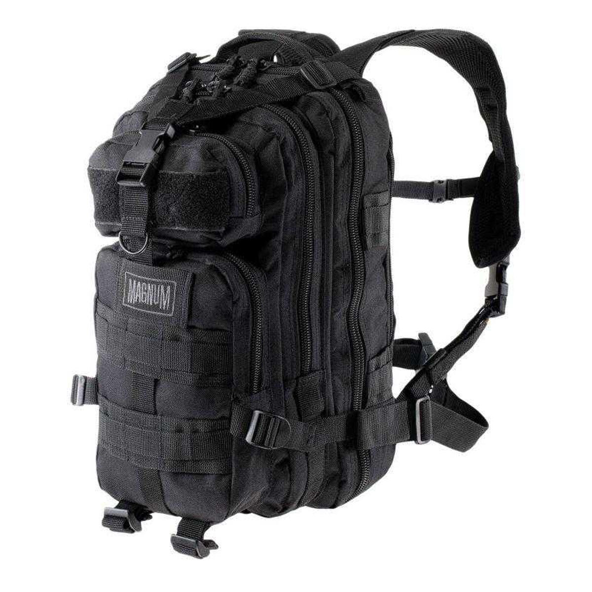 Fox 25L rugzak (Zwart) 3/4