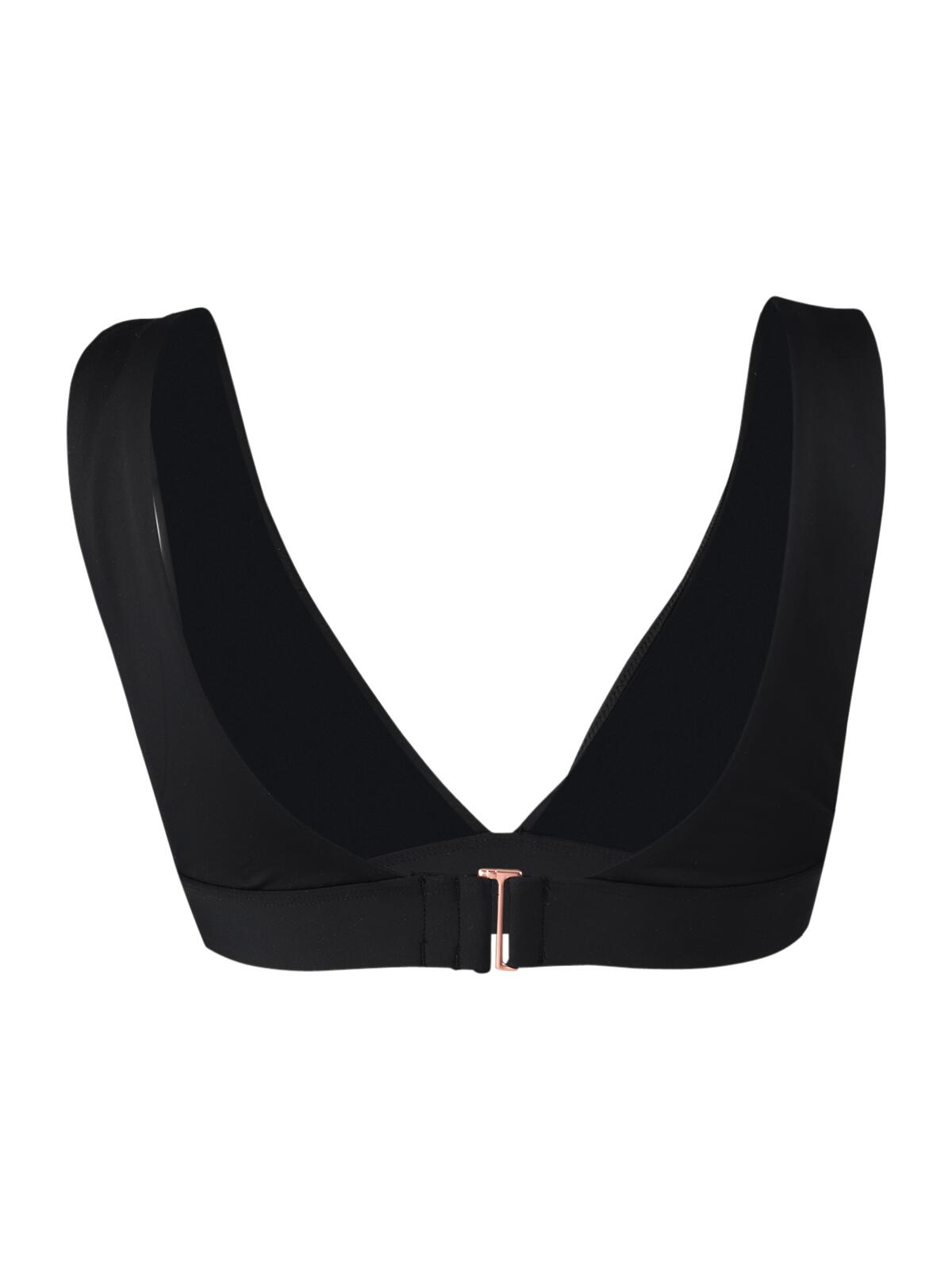 Forte Dames Bikini Top Watersport Regular Fit Black 2/6