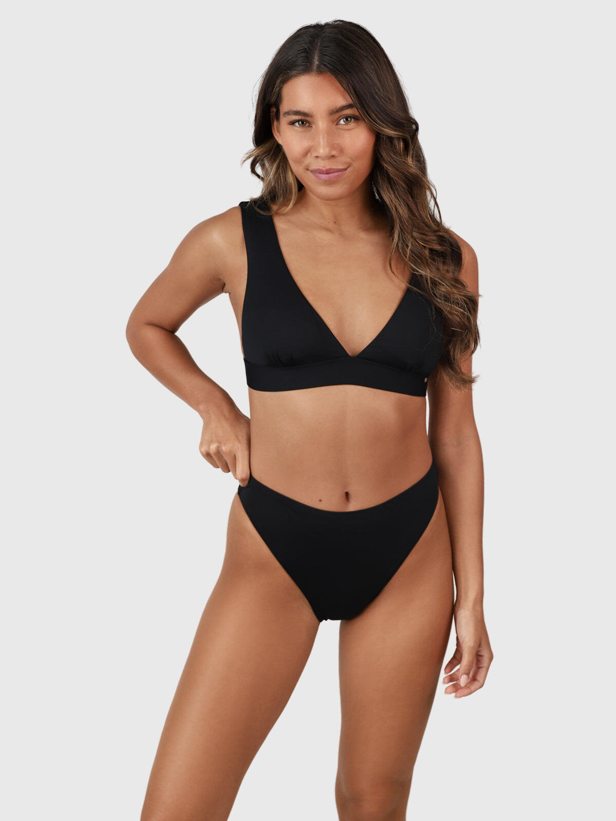 Forte Dames Bikini Top Watersport Regular Fit Black 4/6