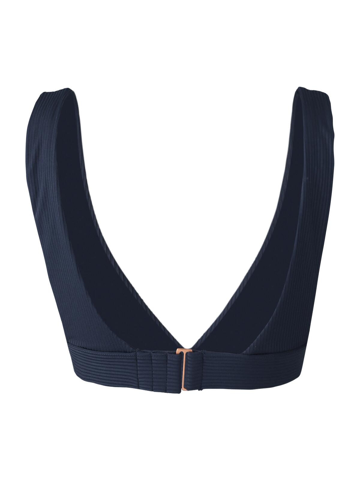 Forte-Rib Dames Bikini Top Watersport Regular Fit Indigo Blue 2/6