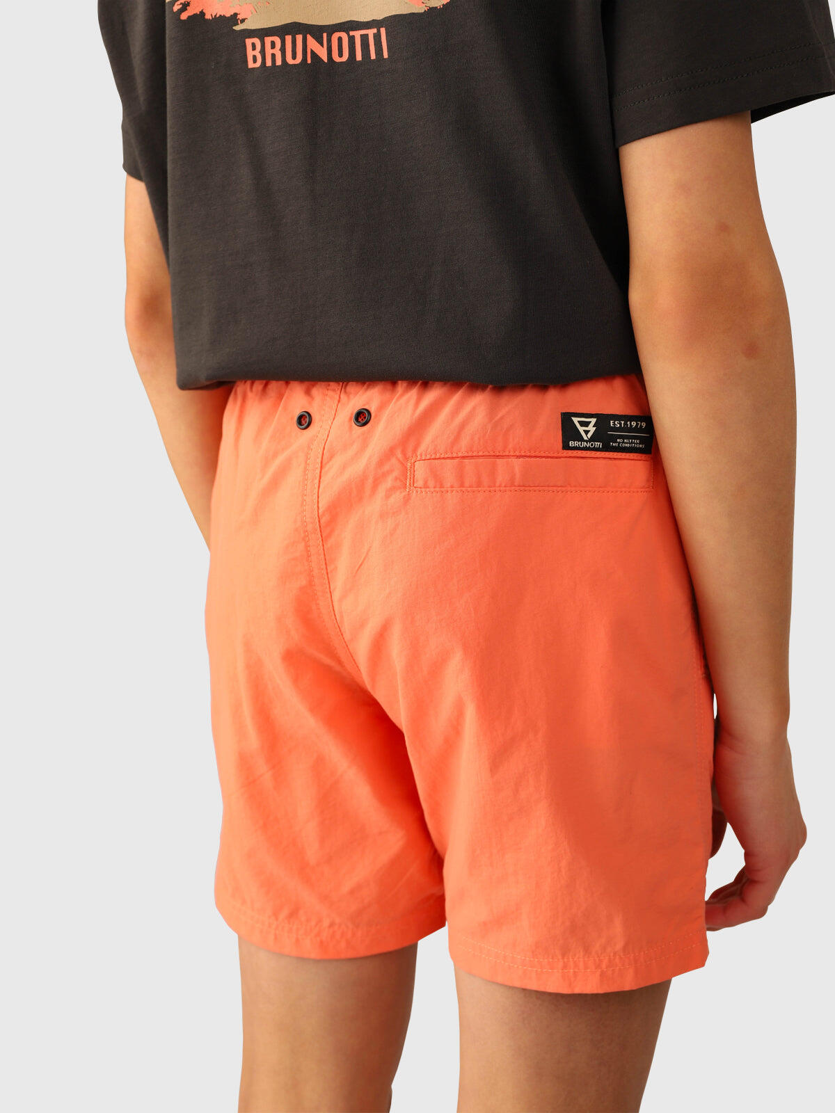 Hestey Jongens Swim Shorts Watersport With Bags Melon 6/6