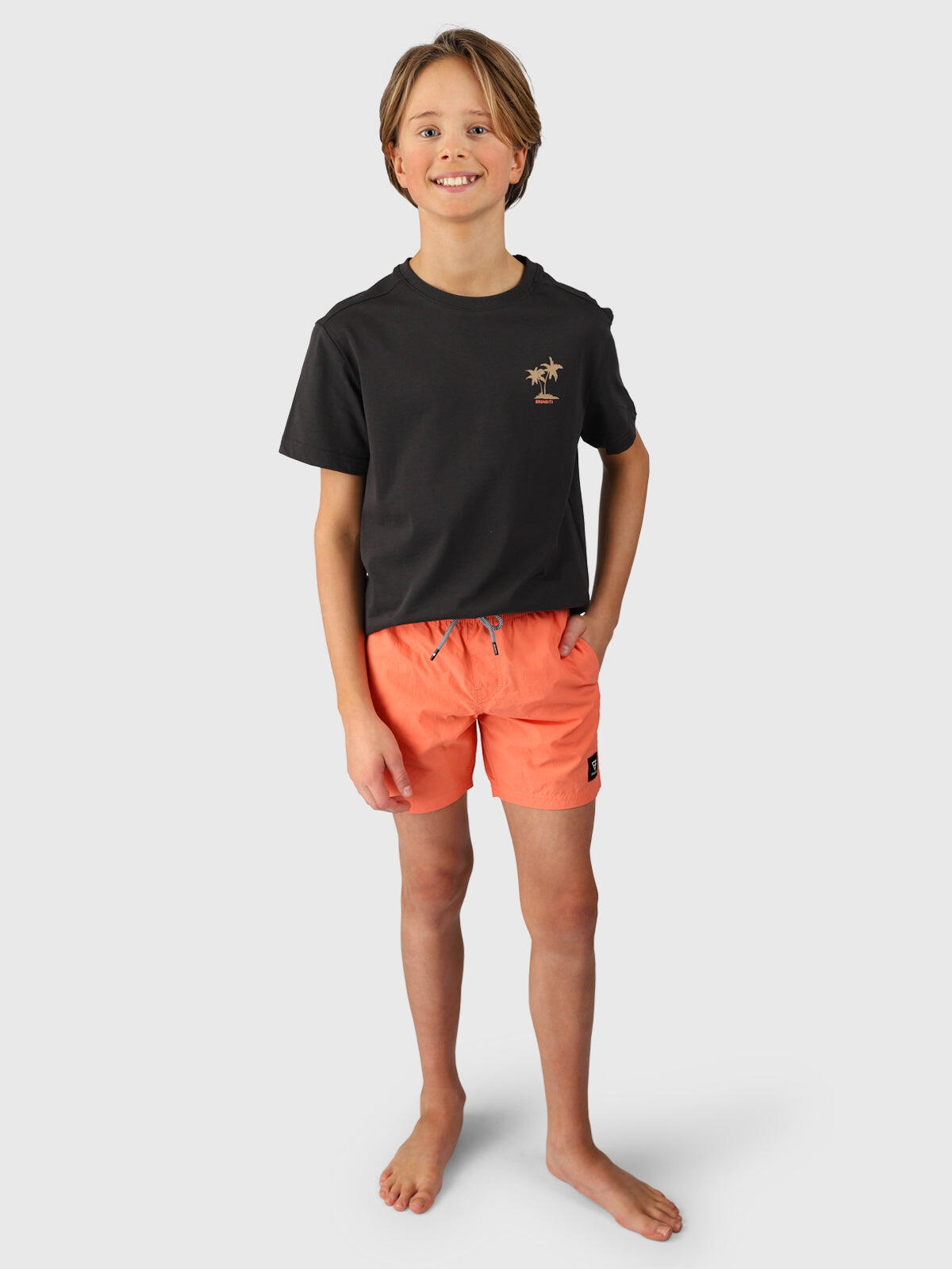 Hestey Jongens Swim Shorts Watersport With Bags Melon 4/6