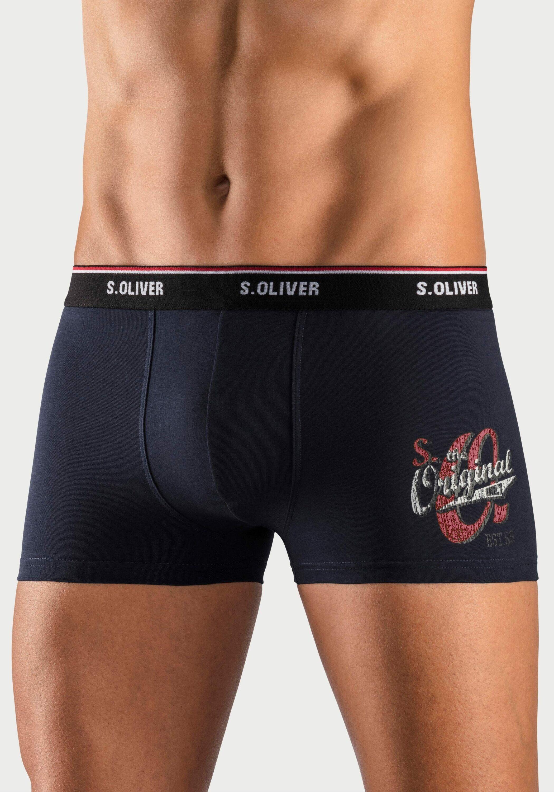 Herren s.Oliver Bodywear Boxer (3 Stück) 4/7