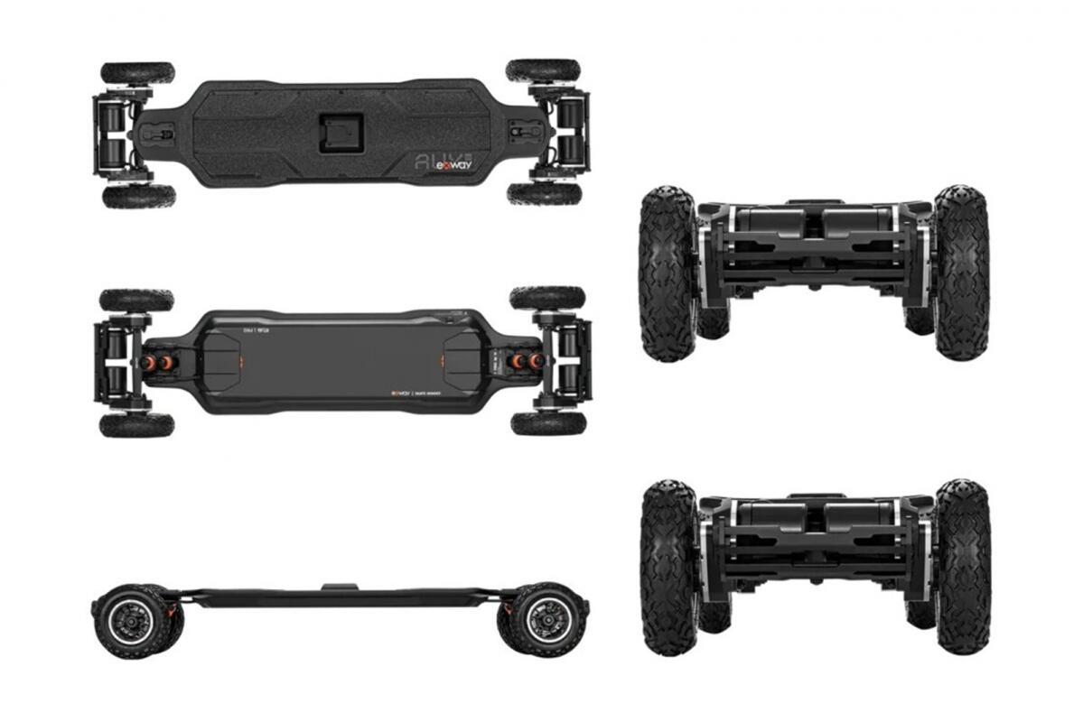 Elektrický longboard Exway Atlas Pro 4WD V2 2/4