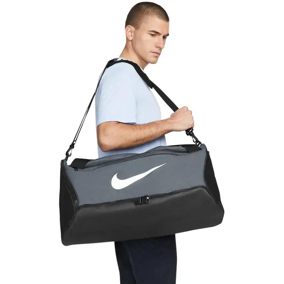 Brasilia 9.5 Training Duffle Bag (Grey) 30cm x 60cm x 30cm