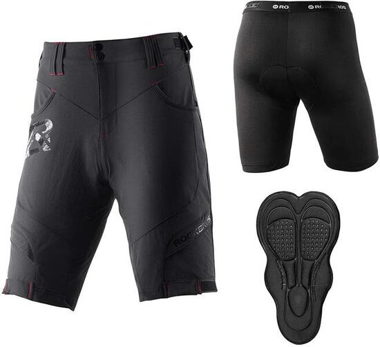 ROCKBROS Mountainbike Shorts Herren Leicht Schnelltrocknend Sport