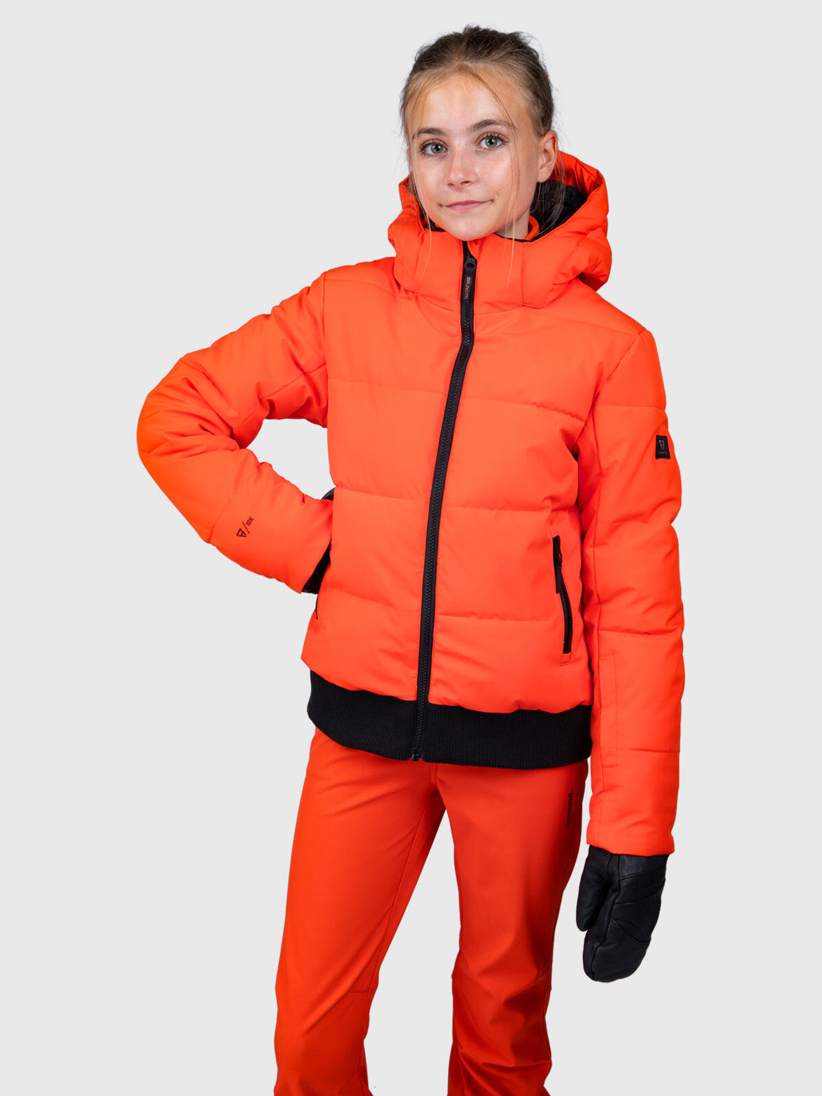 Suncrowny Meisjes Snow Jacket Wintersport Regular Fit Grenadine 4/6