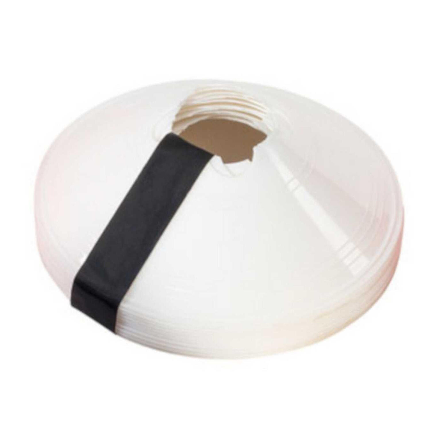 Sleeved Saucer Cones (Pack Of 10) (White) 2/2