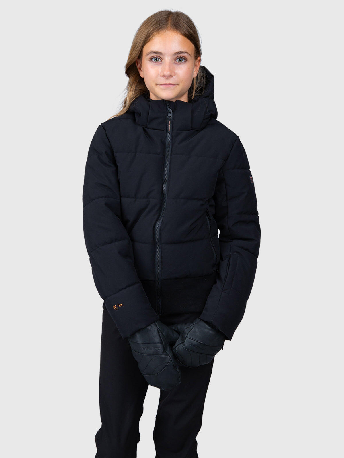 Suncrowny Meisjes Snow Jacket Wintersport Regular Fit Black 4/6
