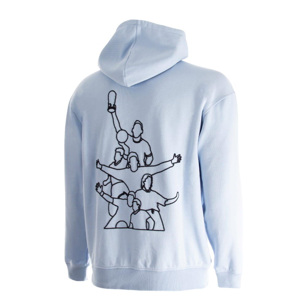 Argentinië Legends - Geborduurde hoodie - Blauw – COPA Football 3/7
