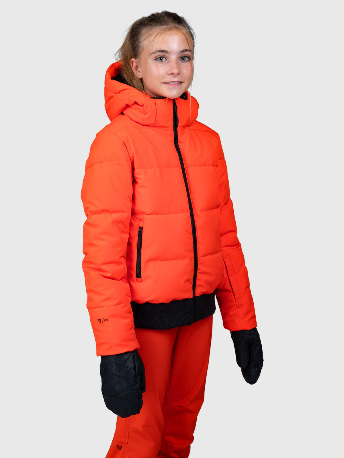 Suncrowny Meisjes Snow Jacket Wintersport Regular Fit Grenadine 5/6
