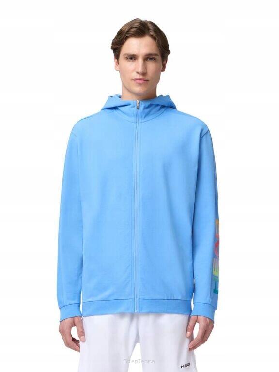 Bluza tenisowa Head Rally Hoodie FZ Men 3/4
