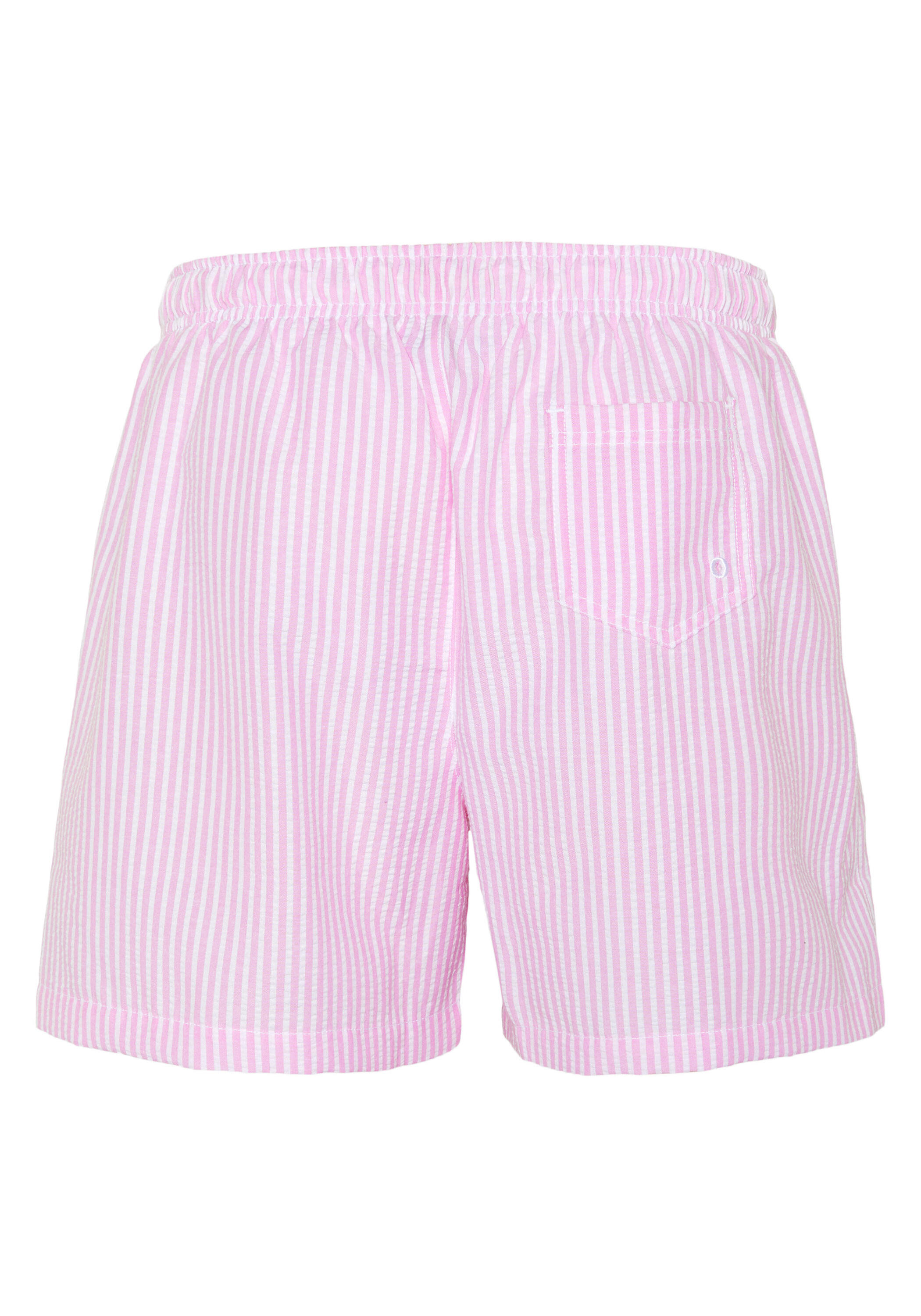 Badeshorts mit strukturierter Seersucker Optik 2/7