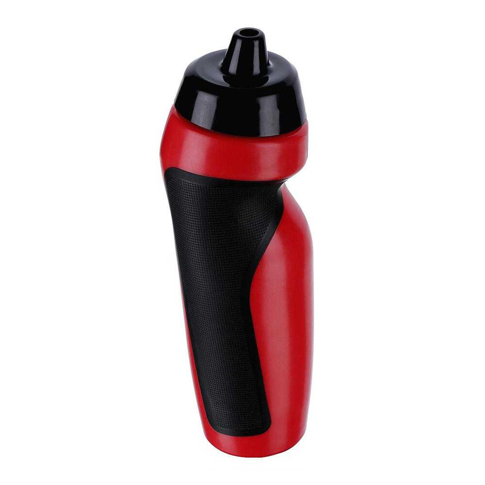 SportTrinkflasche 600 ml Damen und Herren Rot/Schwarz 2/2