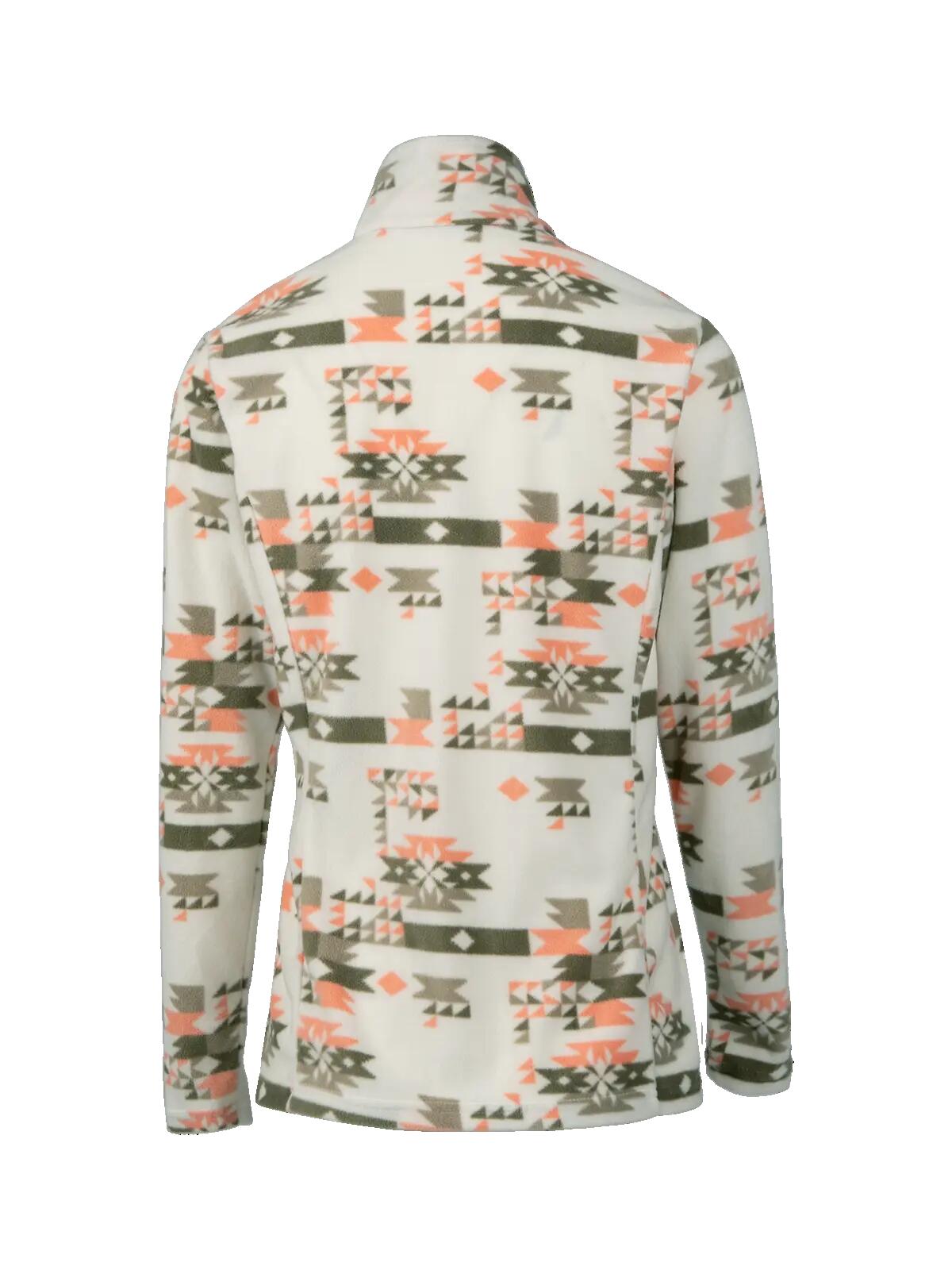 Misma-Print Dames Fleece Outdoor Fleece Regular Fit Arctic Desert Flower 2/6