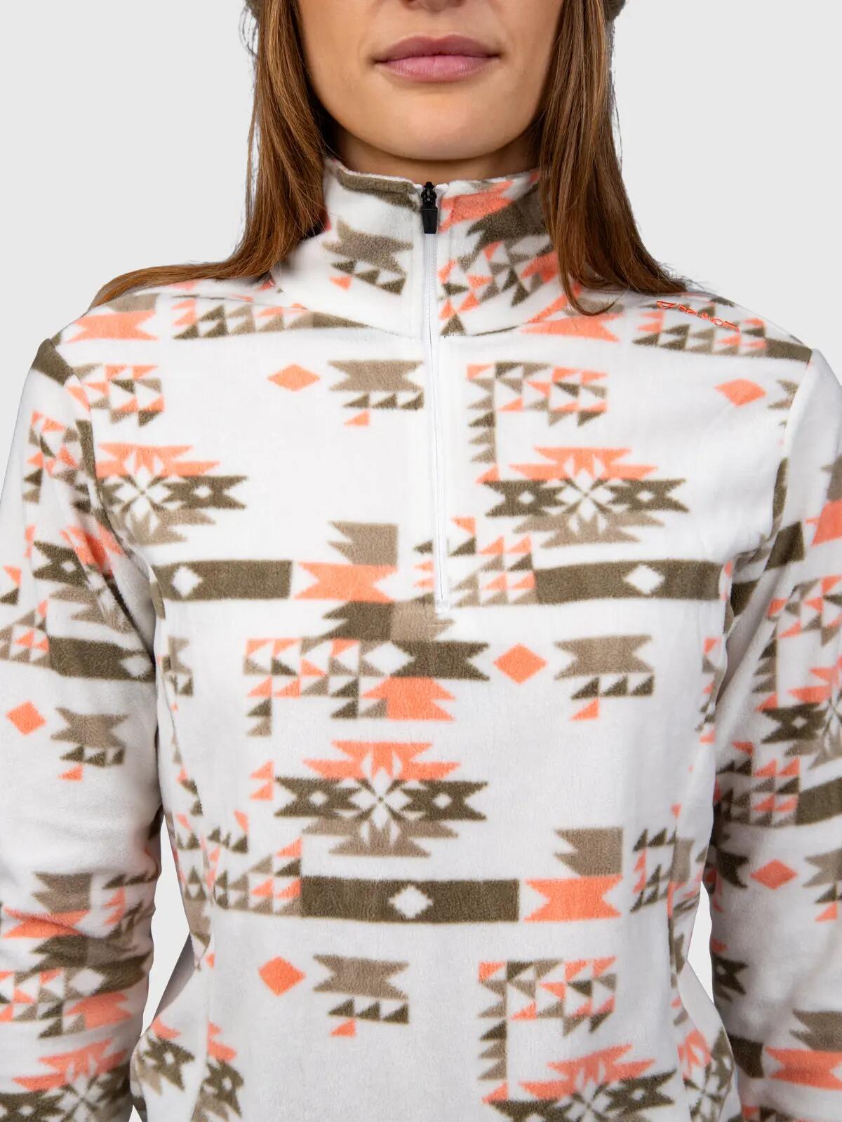 Misma-Print Dames Fleece Outdoor Fleece Regular Fit Arctic Desert Flower 6/6