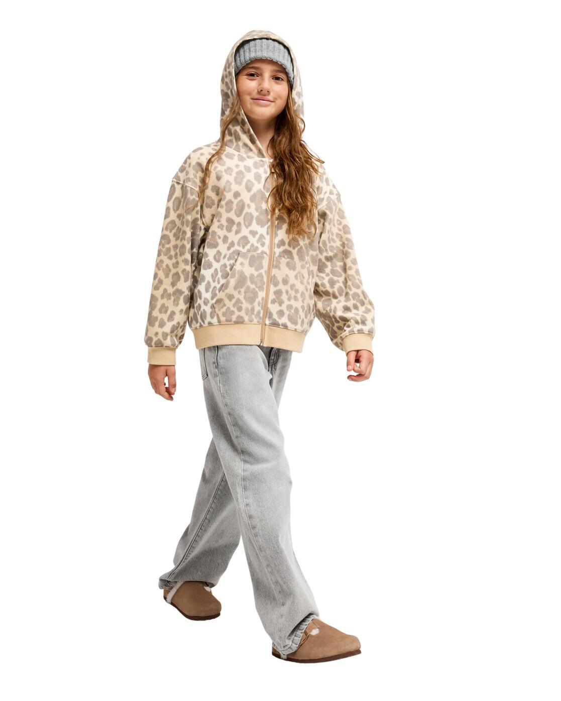 Kapuzenpulli mit Reißverschluss TWENTY FIVE MILES Beige Meisjes 4-16 4/4