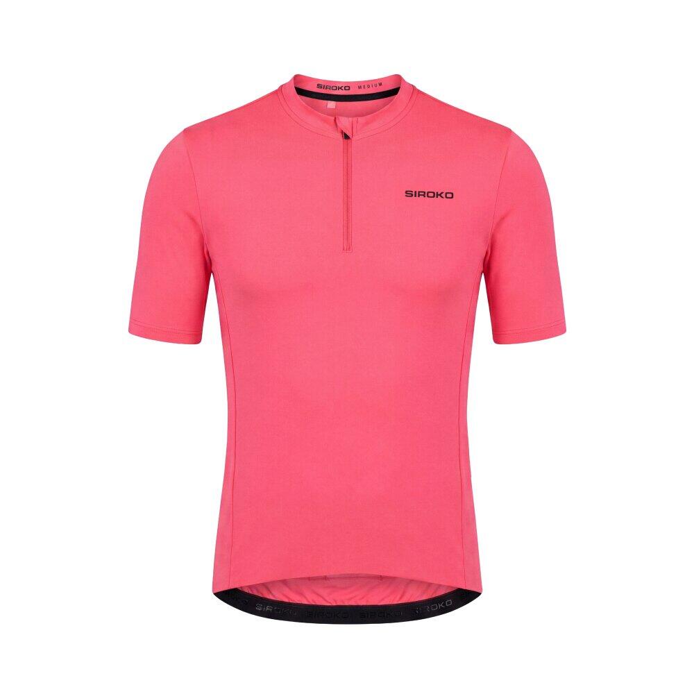Maillot de gravel media cremallera hombre ciclismo GM5 Terraquest Red Rojo 6/7