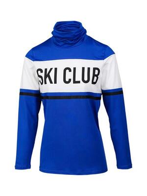Kohika dames fleece outdoor fleece cozy collar dazzling blue