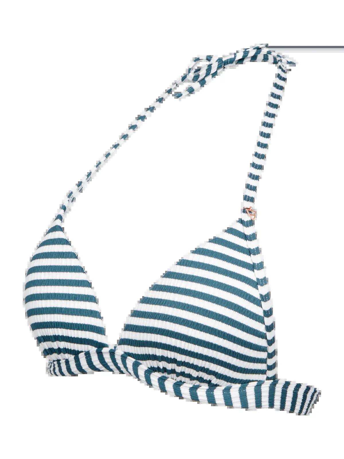 Lisselot-Stripe Dames Bikinitop Watersport Moulded top Snow 3/6