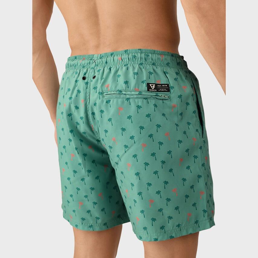 Cester-Mini Heren Swim Shorts Watersport 4-Way Stretch Fast drying Bottle Green 5/7