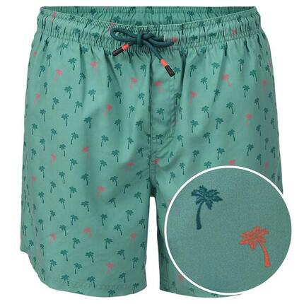 Cester-Mini Heren Swim Shorts Watersport 4-Way Stretch Fast drying Bottle Green