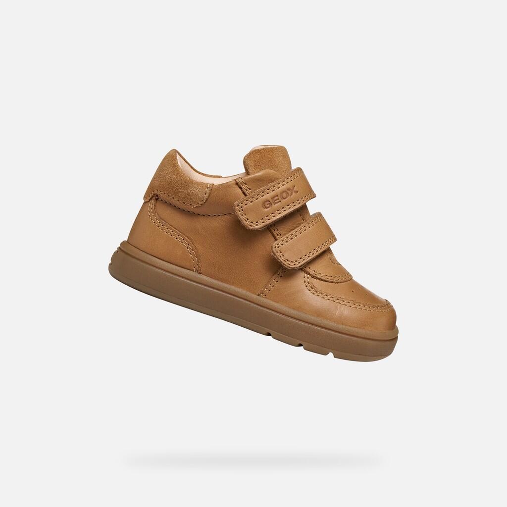 Premiers Pas Bébé Garçon BIGLIA BABY BOY Cognac 1/7