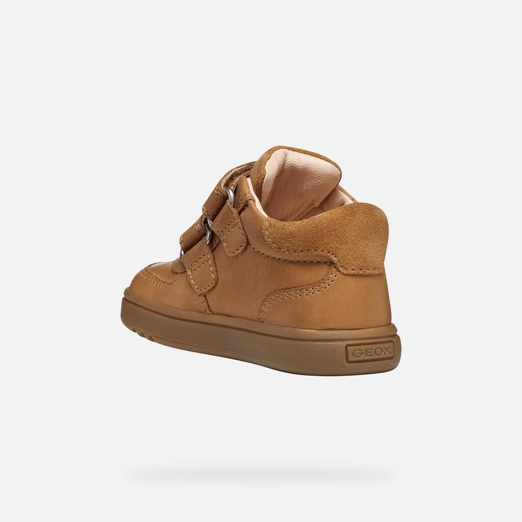 Premiers Pas Bébé Garçon BIGLIA BABY BOY Cognac 4/7