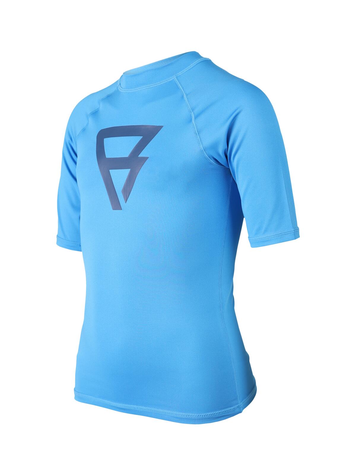Waveguardy Jongens Rashguard Watersport Fast drying Neon Blue 3/6