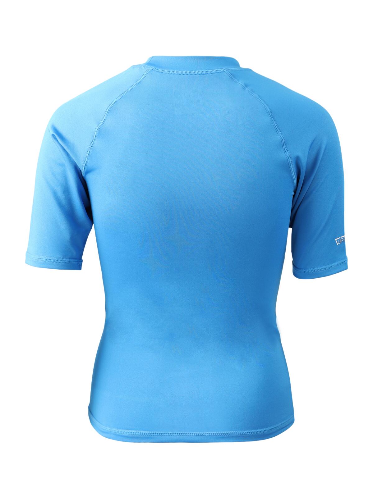 Waveguardy Jongens Rashguard Watersport Fast drying Neon Blue 2/6
