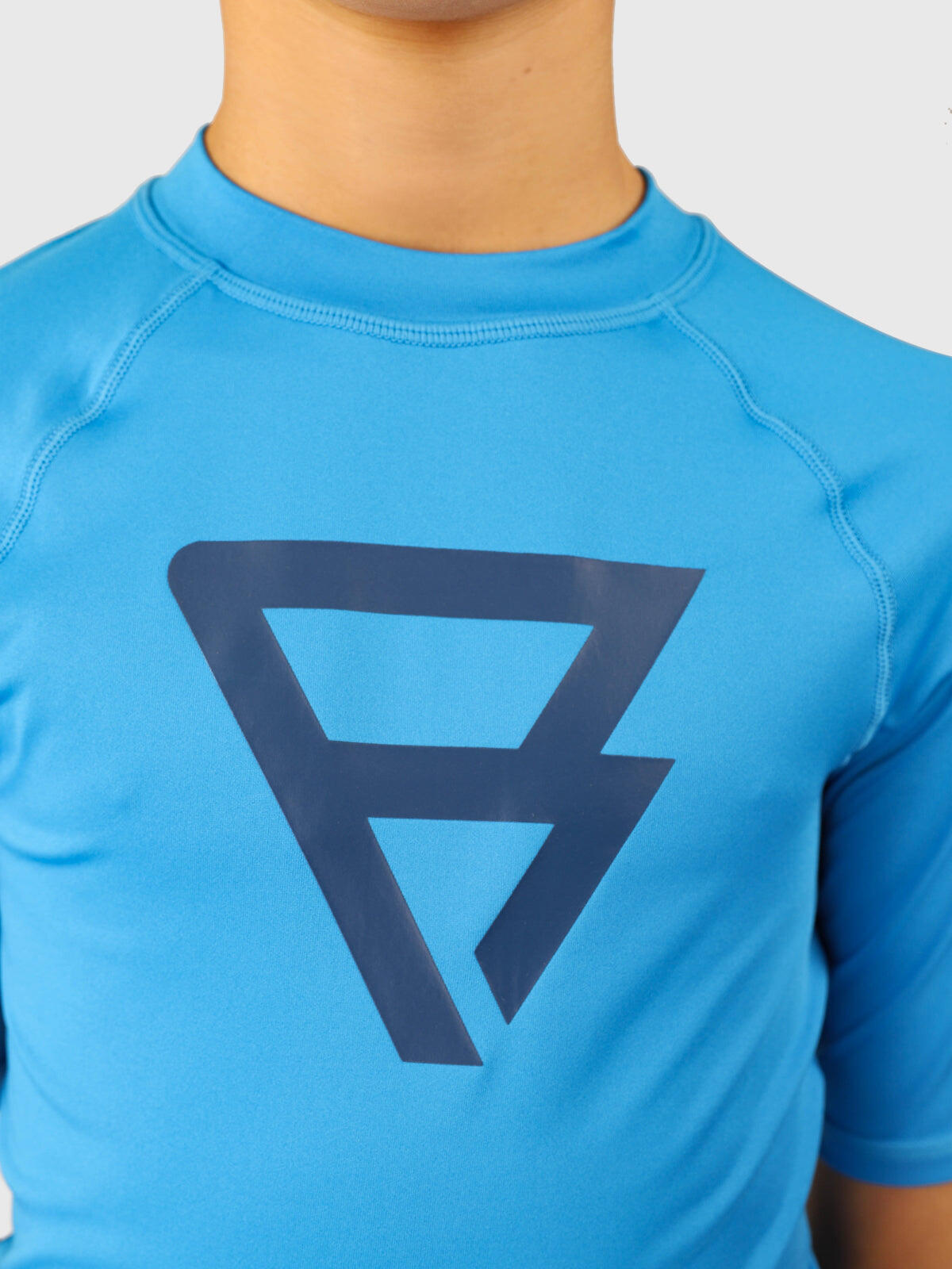Waveguardy Jongens Rashguard Watersport Fast drying Neon Blue 6/6