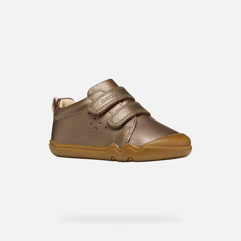 Baskets Bébé Fille STEPPIEUP BABY GIRL Beige 3/7