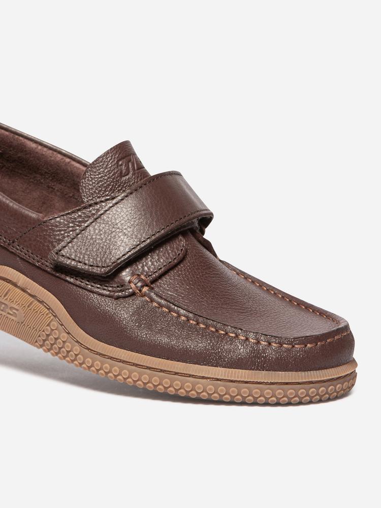 Chaussures bateau Homme - GALAIS Chocolat 2/5
