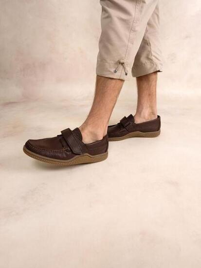 Scarpe da barca in pelle TBS Galais