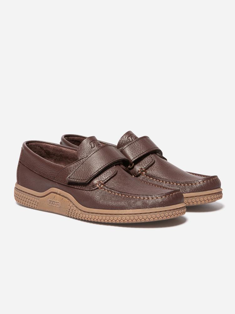Chaussures bateau Homme - GALAIS Chocolat 4/5