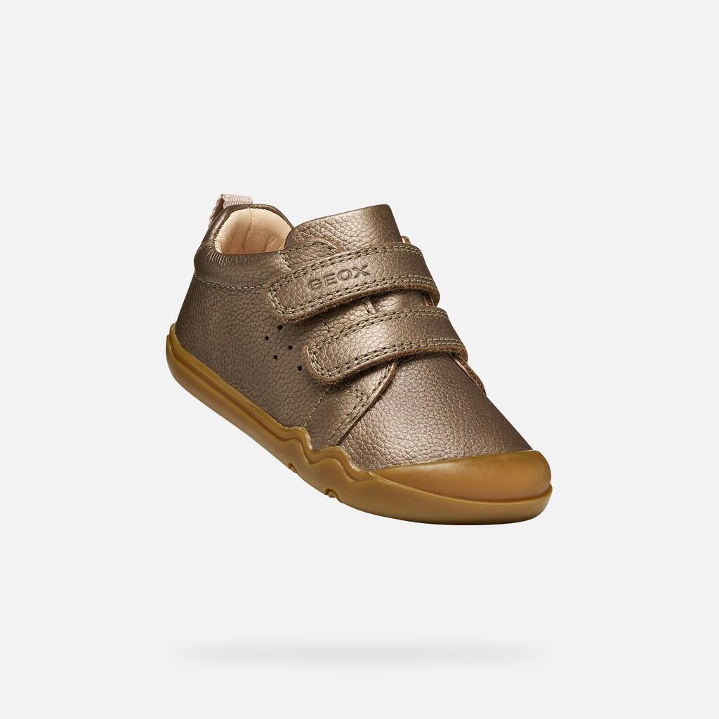 Baskets Bébé Fille STEPPIEUP BABY GIRL Beige 5/7