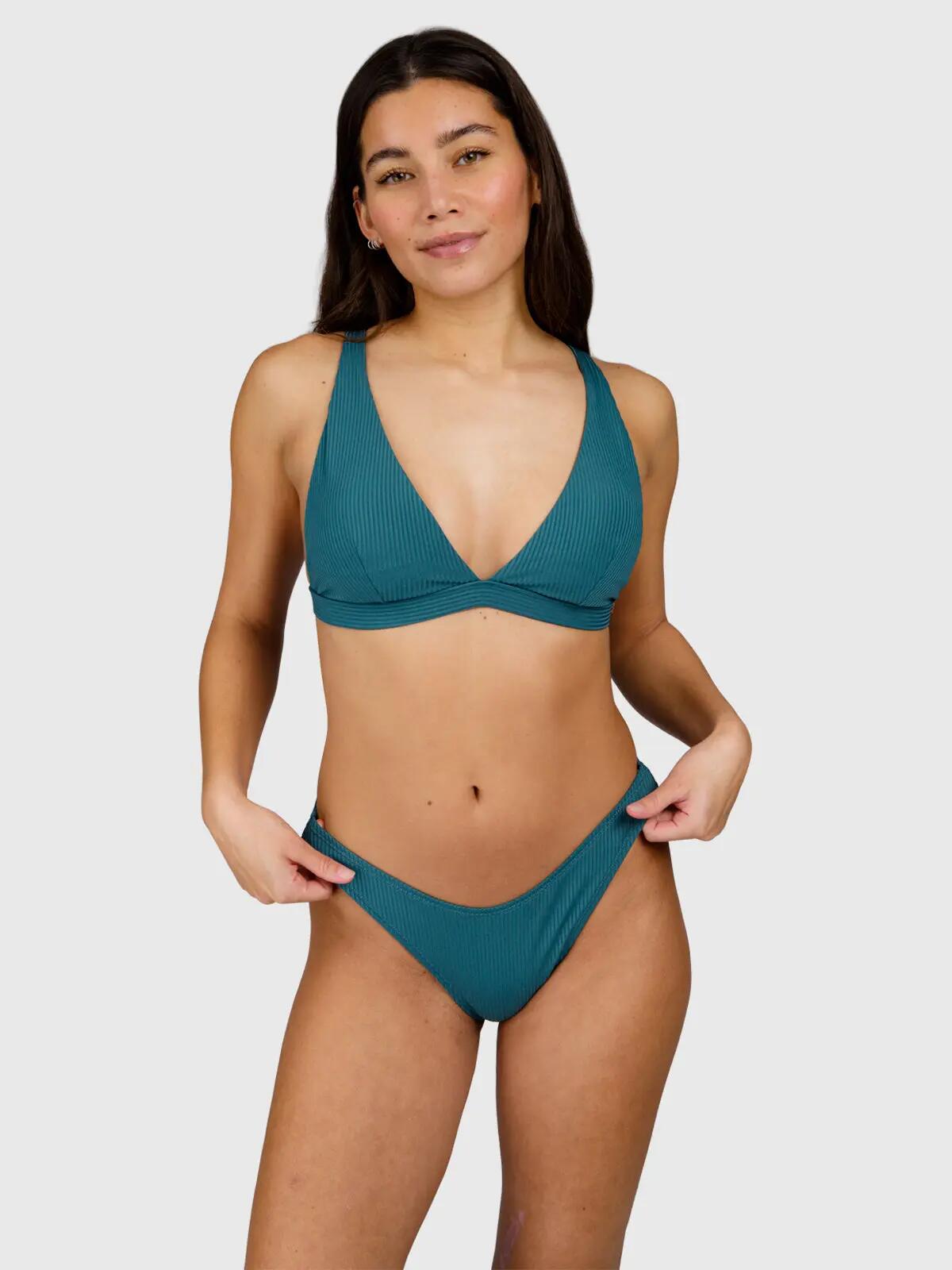 Fortelle-Rib Dames Bikinitop Watersport Uitneembare padding Mediterranea 4/6