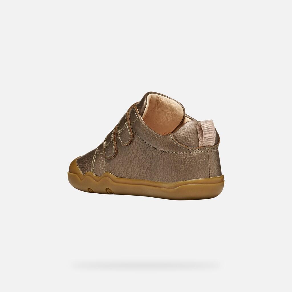 Baskets Bébé Fille STEPPIEUP BABY GIRL Beige 4/7